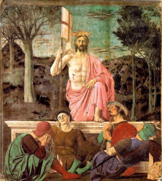  Italian Canvas - Resurrection Italian Renaissance humanism Piero della Francesca